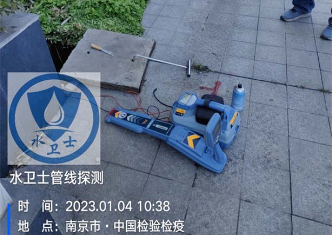南京金属管道探测案例-南京某产品检测中心