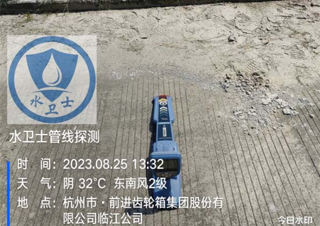 南京地埋电缆探测案例-杭齿集团临江公司
